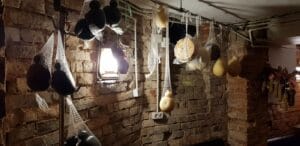 Pivnita restaurantului italienesc Belli Siciliani din strada Matasari in Bucuresti