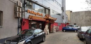Soseaua Mihai Bravu cu imprejurimile restaurantului Peking Duck