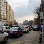Soseaua Mihai Bravu cu imprejurimile restaurantului Peking Duck