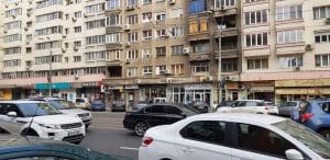 Soseaua Mihai Bravu cu imprejurimile restaurantului Peking Duck