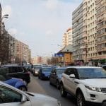 Soseaua Mihai Bravu cu imprejurimile restaurantului Peking Duck