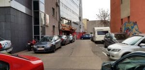 Soseaua Mihai Bravu cu imprejurimile restaurantului Peking Duck