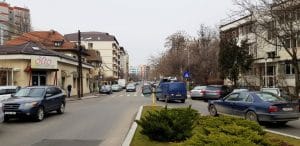 Strada Clucerului, cu restaurantele Olio, Beirut si Jadoo Garden