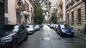 Strada Dianei, in jurul restaurantului KANE