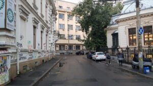 Strada Dianei, in jurul restaurantului KANE