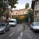 Strada Dianei, in jurul restaurantului KANE