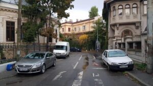 Strada Dianei, in jurul restaurantului KANE