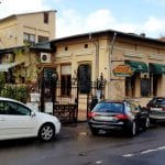 Strada Jean Louis Calderon, cu Trattoria Zucca si restaurantul Mesogios