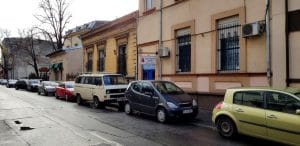 Strada Jean Louis Calderon, cu Trattoria Zucca si restaurantul Mesogios