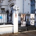 Strada Jean Louis Calderon, cu Trattoria Zucca si restaurantul Mesogios