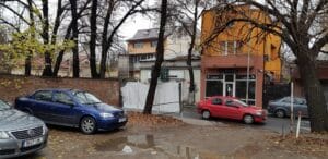 Strada Mihail Eminescu, la intersectia cu Viitorului, cu restaurantul Blue Margarita