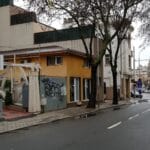 Strada Mihail Eminescu, la intersectia cu Viitorului, cu restaurantul Blue Margarita