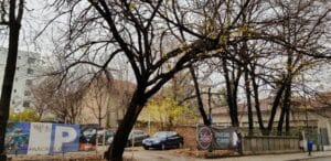 Strada Mihail Eminescu, la intersectia cu Viitorului, cu restaurantul Blue Margarita