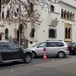 Strada Paris cu Bistro Hoinar - Mobra Shop, la Piata Victoriei in Bucuresti