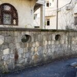 Strada Sandu Aldea, cu restaurantul libanez Coin Vert