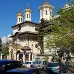 Biserica Boteanu, strazile Nicolae Golescu si Franklin, in spatele Atheneului Roman