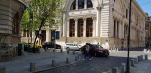 Biserica Boteanu, strazile Nicolae Golescu si Franklin, in spatele Atheneului Roman