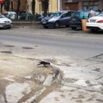 Calea Calarasilor si Strada Sfantul Stefan, cu restaurantul Terra e Mare