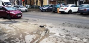 Calea Calarasilor si Strada Sfantul Stefan, cu restaurantul Terra e Mare