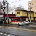 Calea Dudesti pe la restaurantul libanez Karamna