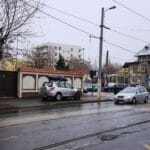 Calea Dudesti pe la restaurantul libanez Karamna