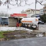 Calea Dudesti pe la restaurantul libanez Karamna