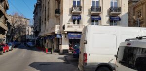 In jurul Ateneului Roman, cu Sushi Room, Chocolat, caju, Le Bistrot Francais