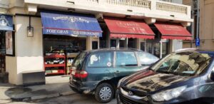 In jurul Ateneului Roman, cu Sushi Room, Chocolat, caju, Le Bistrot Francais