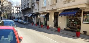 In jurul Ateneului Roman, cu Sushi Room, Chocolat, caju, Le Bistrot Francais