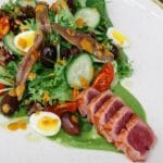 Robert`s Nicoise la restaurantul AV8 din Piata Victoriei