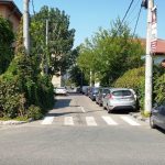 Strada Margelelor din Militari in zona restaurantului romanesc Cocosu Rosu