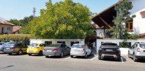 Strada Margelelor din Militari in zona restaurantului romanesc Cocosu Rosu