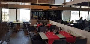 Vu's Rooftop, restaurant panoramic la Piata Unirii pe malul Dambovitei