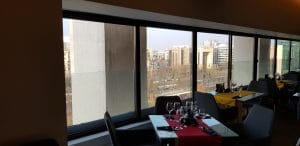 Vu's Rooftop, restaurant panoramic la Piata Unirii pe malul Dambovitei