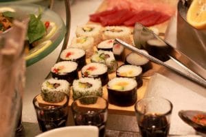 Ginger Sushi Bar, restaurant japonez la Radisson Blu Hotel in Bucuresti