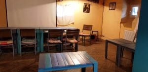 Lente Arcului, cafenea boema cu mansarda in strada Arcului din Bucuresti