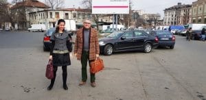 Piata de Flori din Bucuresti, in cartierul Rahova