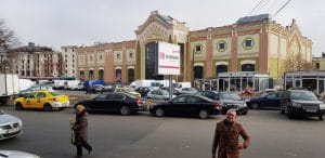 Piata de Flori din Bucuresti, in cartierul Rahova