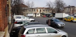 Piata de Flori din Bucuresti, in cartierul Rahova