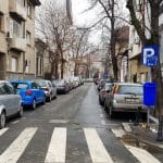 Strada Alexandru Donici, strada Viitorului cu restaurantul Unico Vero