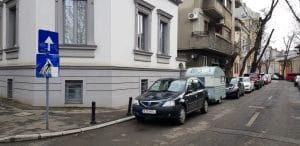 Strada Alexandru Donici, strada Viitorului cu restaurantul Unico Vero