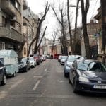 Strada Alexandru Donici, strada Viitorului cu restaurantul Unico Vero