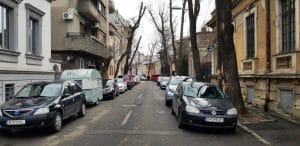 Strada Alexandru Donici, strada Viitorului cu restaurantul Unico Vero