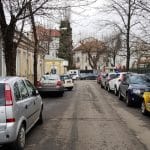 Strada Alexandru Donici, strada Viitorului cu restaurantul Unico Vero