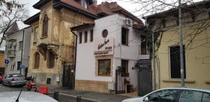 Strada Alexandru Donici, strada Viitorului cu restaurantul Unico Vero