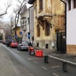 Strada Alexandru Donici, strada Viitorului cu restaurantul Unico Vero