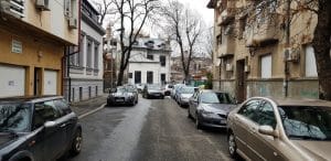 Strada Alexandru Donici, strada Viitorului cu restaurantul Unico Vero