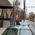 Strada Matei Voievod din Bucuresti, cu restaurantul DaDa