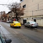Strada Matei Voievod din Bucuresti, cu restaurantul DaDa