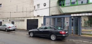 Strada Matei Voievod din Bucuresti, cu restaurantul DaDa